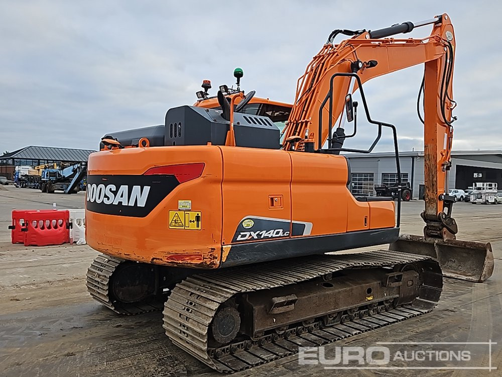 2021 Doosan DX140LC-5 - حفار زحاف: صورة 5 2021 Doosan DX140LC-5 - حفار زحاف: صورة 5