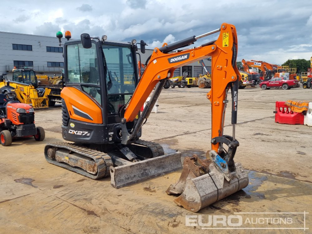 حفارة مُصَّغرة 2021 Doosan DX27Z: صورة 7
