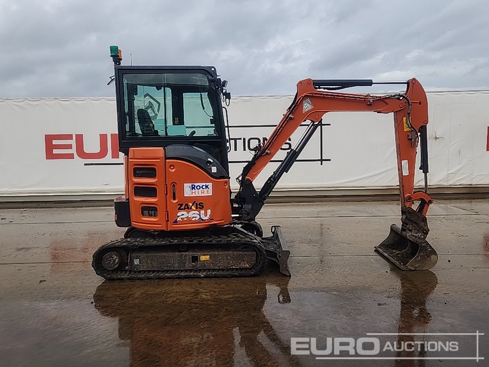 2021 Hitachi ZX26U-6 CLR - حفارة مُصَّغرة: صورة 5 2021 Hitachi ZX26U-6 CLR - حفارة مُصَّغرة: صورة 5