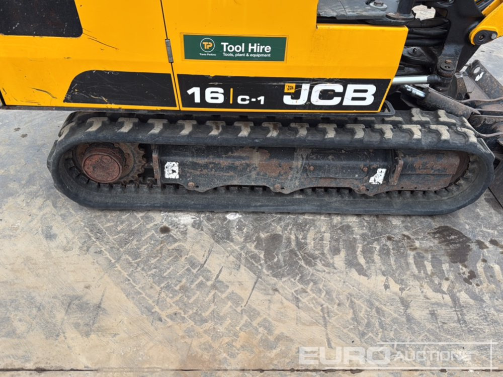 حفارة مُصَّغرة 2021 JCB 16C-1: صورة 11