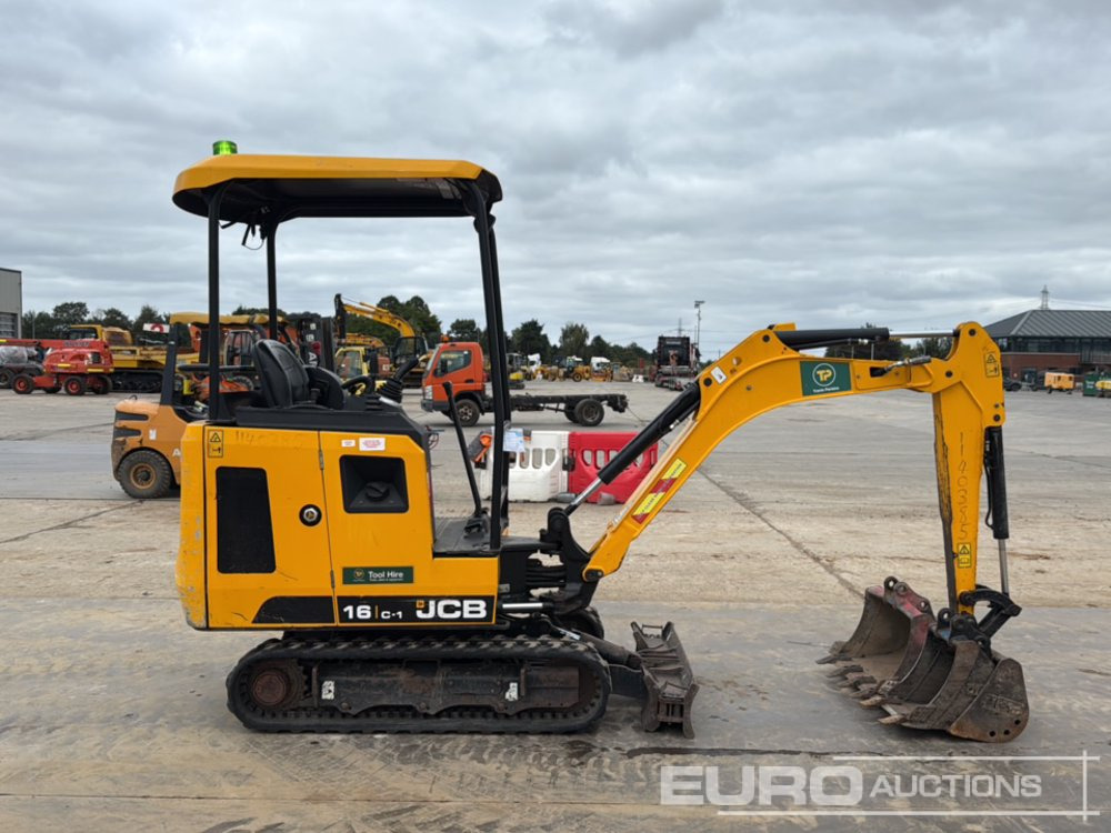 حفارة مُصَّغرة 2021 JCB 16C-1: صورة 6
