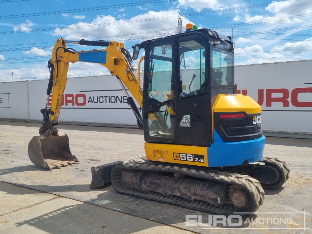 2021 JCB 56Z-2 - حفارة مُصَّغرة: صورة 3 2021 JCB 56Z-2 - حفارة مُصَّغرة: صورة 3
