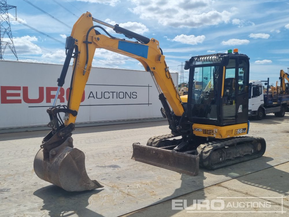 2021 JCB 56Z-2 - حفارة مُصَّغرة: صورة 1 2021 JCB 56Z-2 - حفارة مُصَّغرة: صورة 1