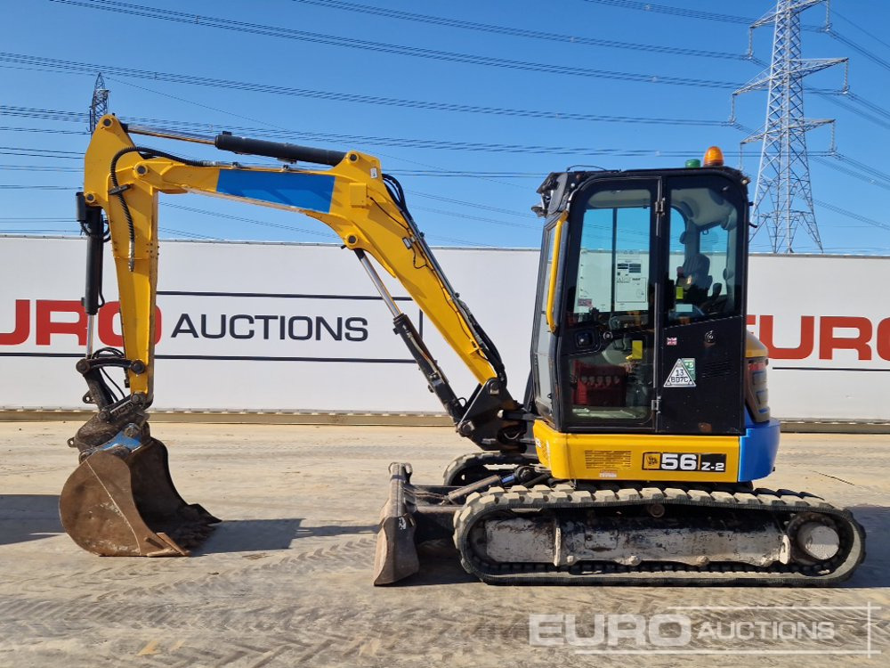 2021 JCB 56Z-2 - حفارة مُصَّغرة: صورة 2 2021 JCB 56Z-2 - حفارة مُصَّغرة: صورة 2