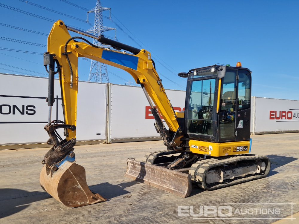 2021 JCB 56Z-2 - حفارة مُصَّغرة: صورة 1 2021 JCB 56Z-2 - حفارة مُصَّغرة: صورة 1