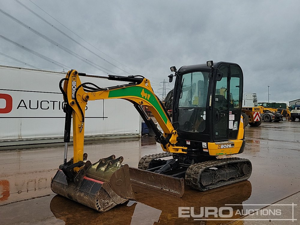 2021 JCB 8026 CT - حفارة مُصَّغرة: صورة 1 2021 JCB 8026 CT - حفارة مُصَّغرة: صورة 1