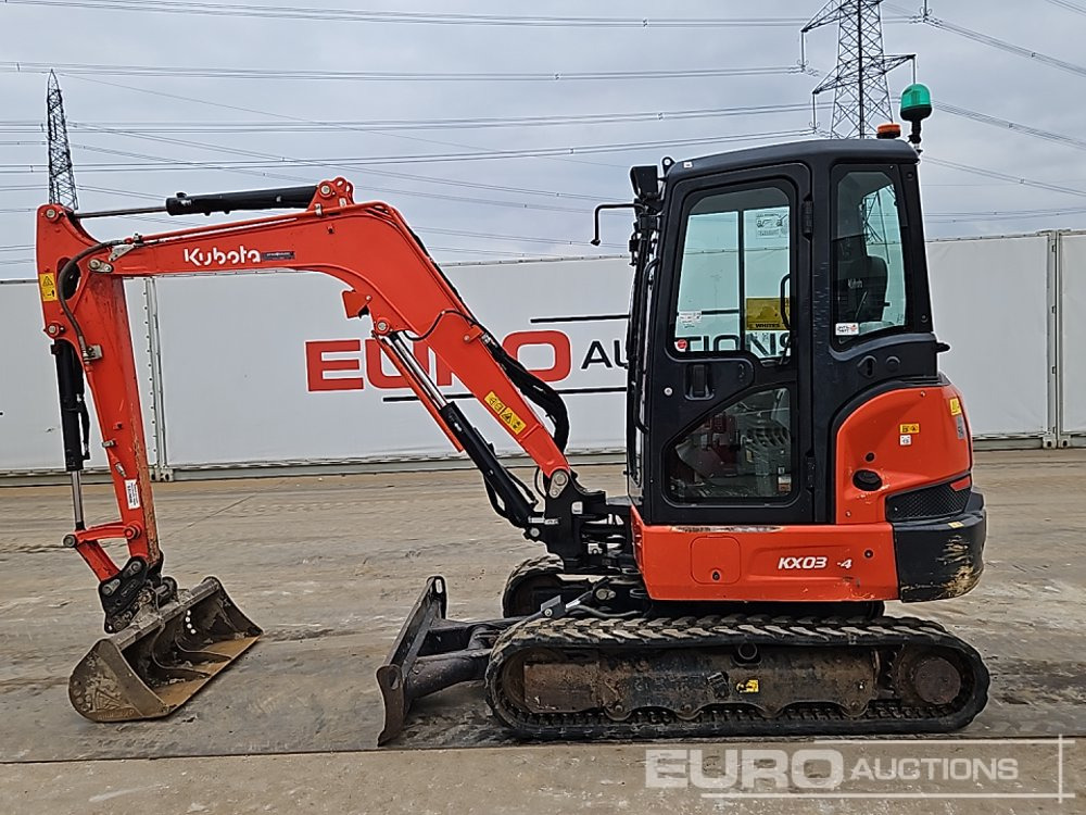 2021 Kubota KX037-4 - حفارة مُصَّغرة: صورة 2 2021 Kubota KX037-4 - حفارة مُصَّغرة: صورة 2