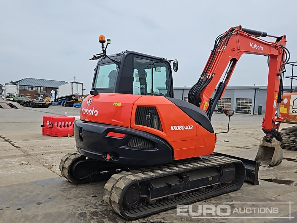 2021 Kubota KX080-4A2 - حفارة مُصَّغرة: صورة 5 2021 Kubota KX080-4A2 - حفارة مُصَّغرة: صورة 5