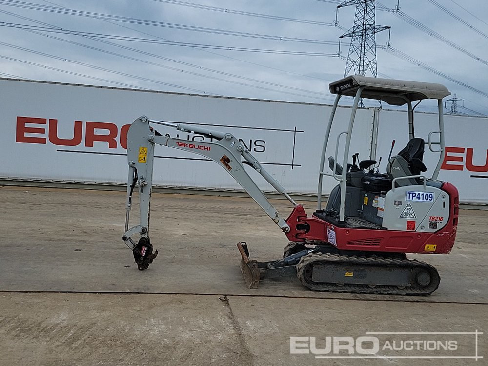 2021 Takeuchi TB216 - حفارة مُصَّغرة: صورة 2 2021 Takeuchi TB216 - حفارة مُصَّغرة: صورة 2