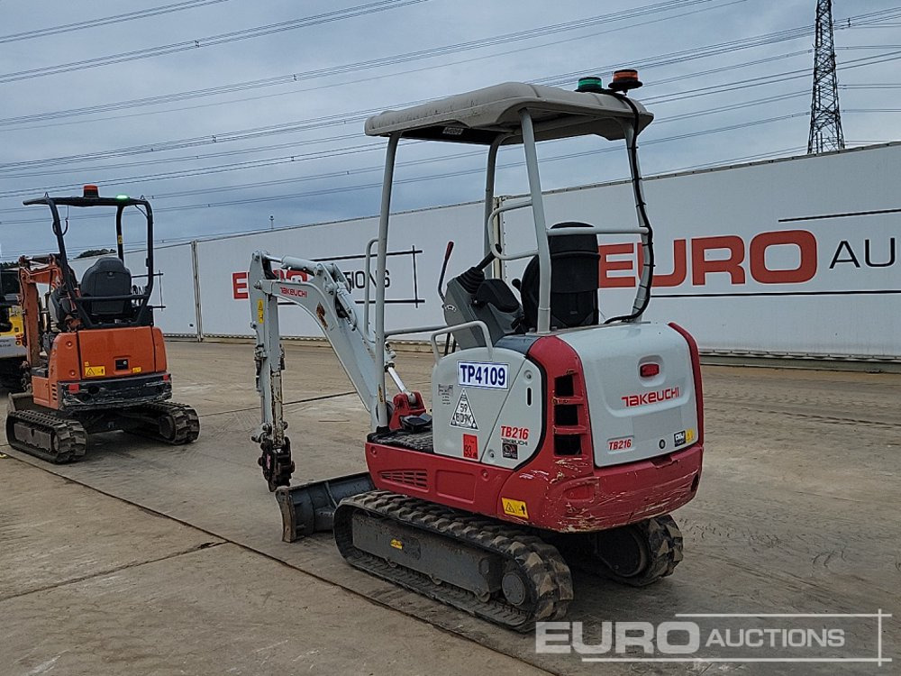 2021 Takeuchi TB216 - حفارة مُصَّغرة: صورة 3 2021 Takeuchi TB216 - حفارة مُصَّغرة: صورة 3