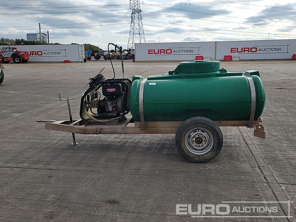 2021 Trailer Engineering Single Axle Plastic Water Bowser, Yanmar Pressure Washer - ماكينة غسيل ضغط عالي: صورة 2 2021 Trailer Engineering Single Axle Plastic Water Bowser, Yanmar Pressure Washer - ماكينة غسيل ضغط عالي: صورة 2