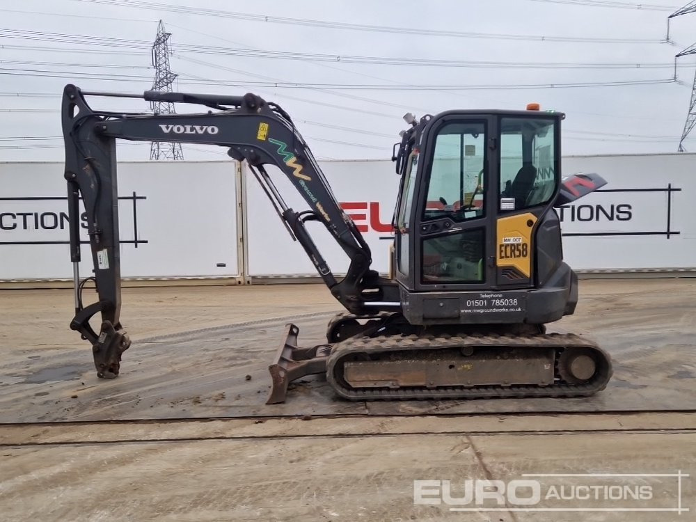 2021 Volvo ECR58F - حفارة مُصَّغرة: صورة 2 2021 Volvo ECR58F - حفارة مُصَّغرة: صورة 2