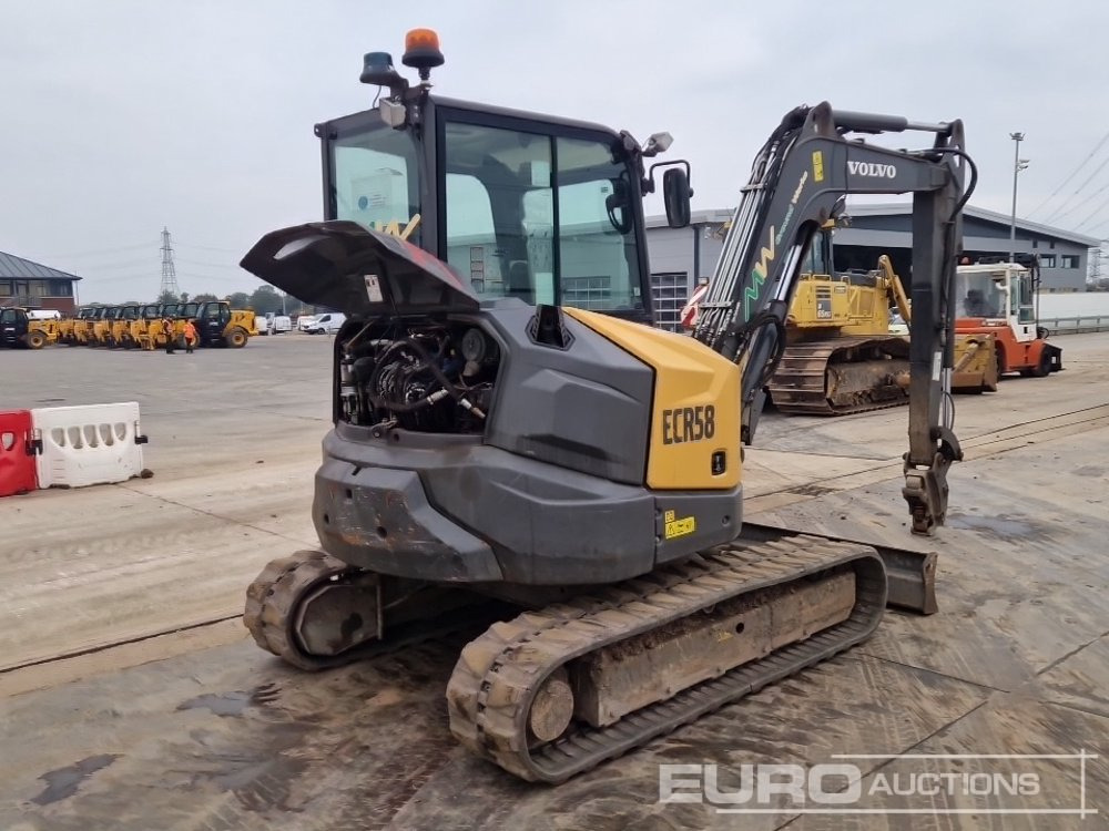 2021 Volvo ECR58F - حفارة مُصَّغرة: صورة 5 2021 Volvo ECR58F - حفارة مُصَّغرة: صورة 5