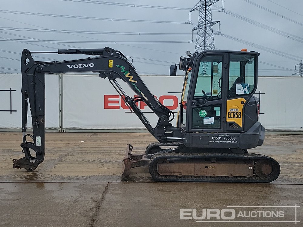 2021 Volvo ECR58F - حفارة مُصَّغرة: صورة 2 2021 Volvo ECR58F - حفارة مُصَّغرة: صورة 2