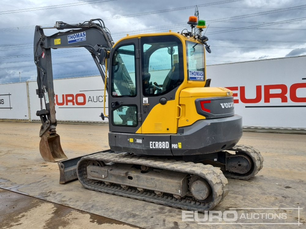 2021 Volvo ECR88D - حفارة مُصَّغرة: صورة 3 2021 Volvo ECR88D - حفارة مُصَّغرة: صورة 3
