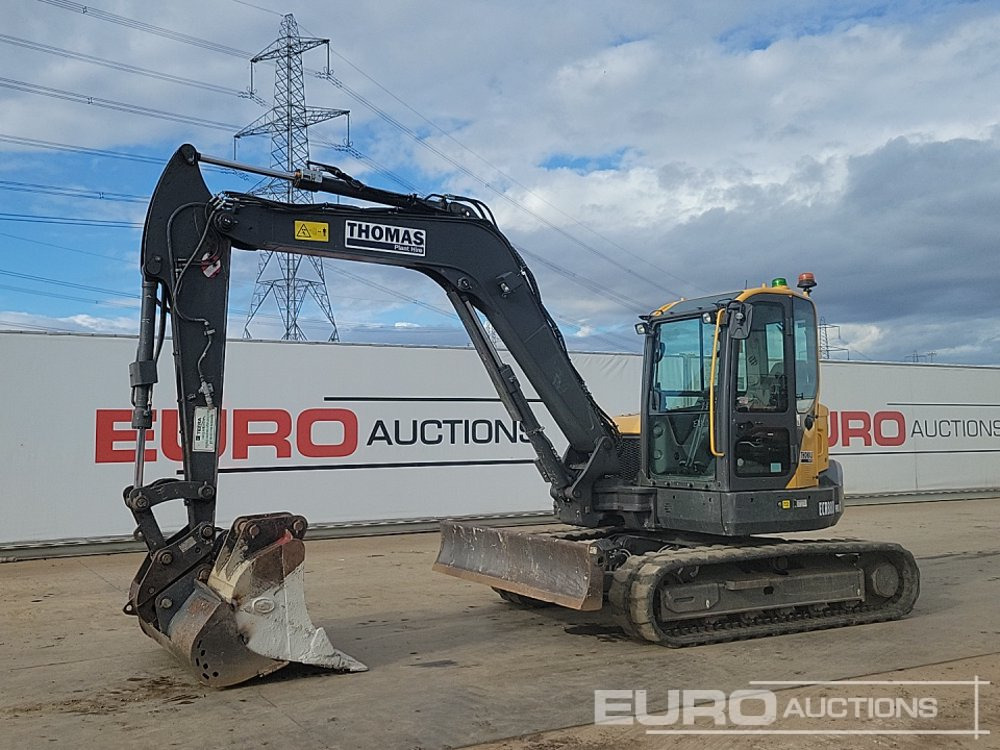 2021 Volvo ECR88D - حفارة مُصَّغرة: صورة 1 2021 Volvo ECR88D - حفارة مُصَّغرة: صورة 1