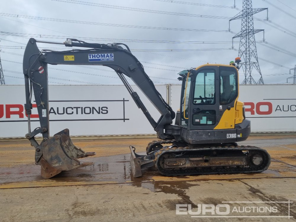 2021 Volvo ECR88D - حفارة مُصَّغرة: صورة 2 2021 Volvo ECR88D - حفارة مُصَّغرة: صورة 2