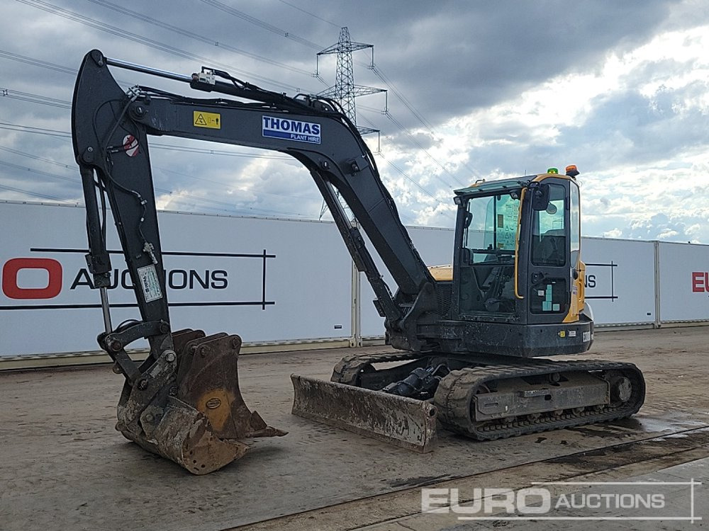2021 Volvo ECR88D - حفارة مُصَّغرة: صورة 1 2021 Volvo ECR88D - حفارة مُصَّغرة: صورة 1