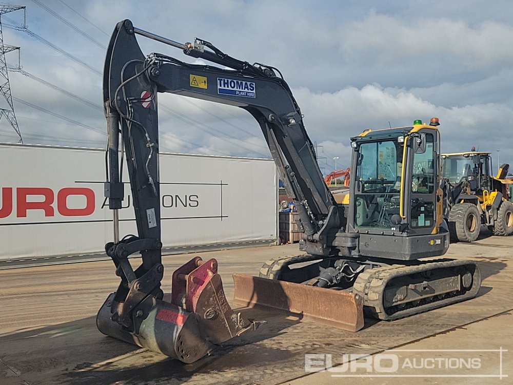 2021 Volvo ECR88D - حفارة مُصَّغرة: صورة 1 2021 Volvo ECR88D - حفارة مُصَّغرة: صورة 1