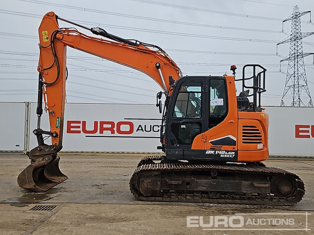 2022 Doosan DX140LCR-7 - حفار زحاف: صورة 2 2022 Doosan DX140LCR-7 - حفار زحاف: صورة 2