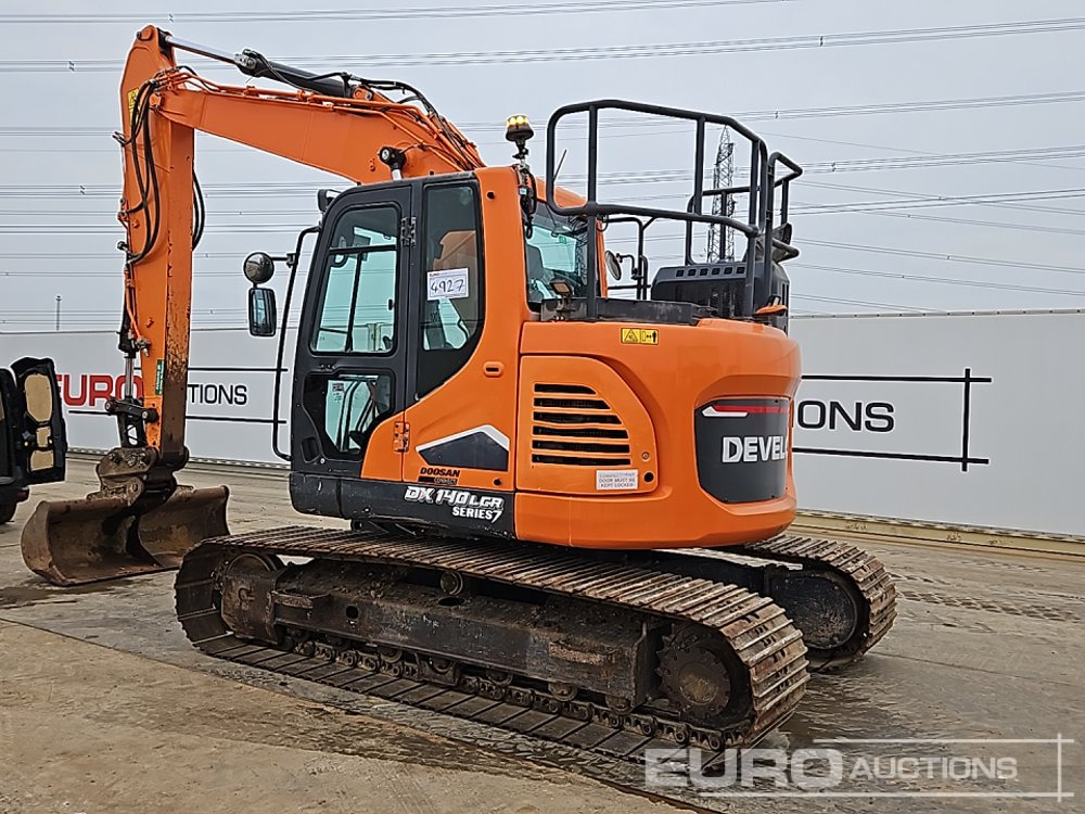 2022 Doosan DX140LCR-7 - حفار زحاف: صورة 3 2022 Doosan DX140LCR-7 - حفار زحاف: صورة 3