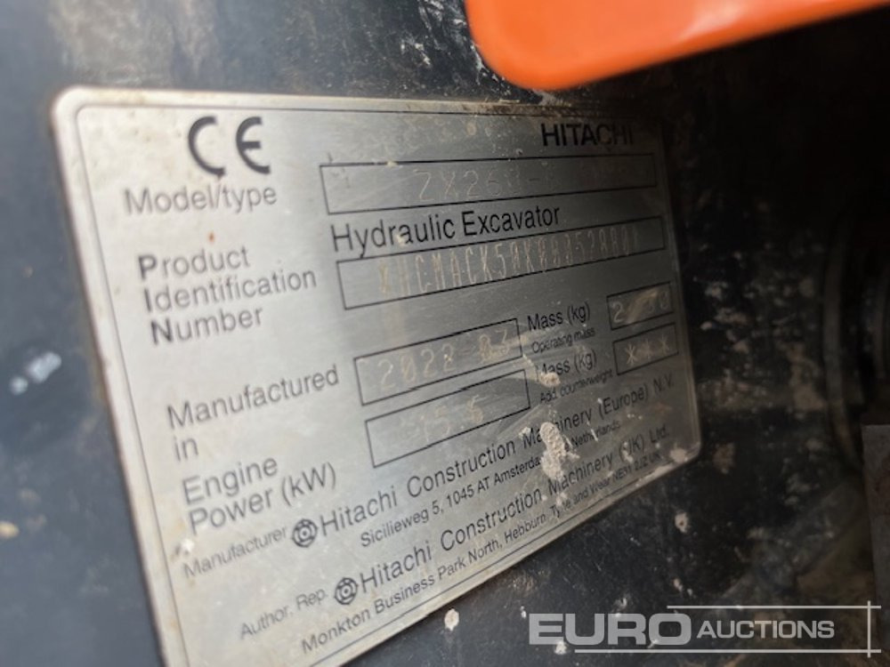 2022 Hitachi ZX26U-6 YLR - حفارة مُصَّغرة: صورة 4 2022 Hitachi ZX26U-6 YLR - حفارة مُصَّغرة: صورة 4
