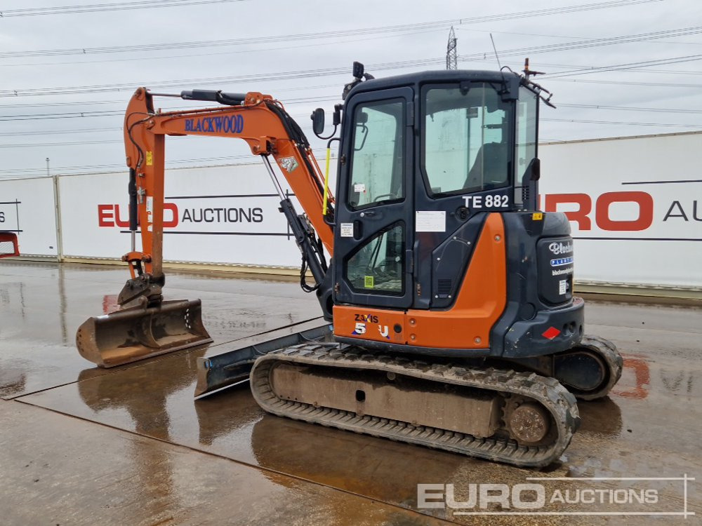 2022 Hitachi ZX55U-6 CLR - حفارة مُصَّغرة: صورة 3 2022 Hitachi ZX55U-6 CLR - حفارة مُصَّغرة: صورة 3