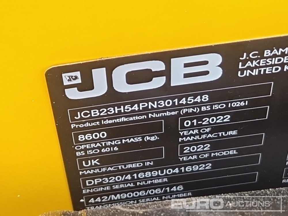 جرافة حفار 2022 JCB 3CX P21: صورة 42