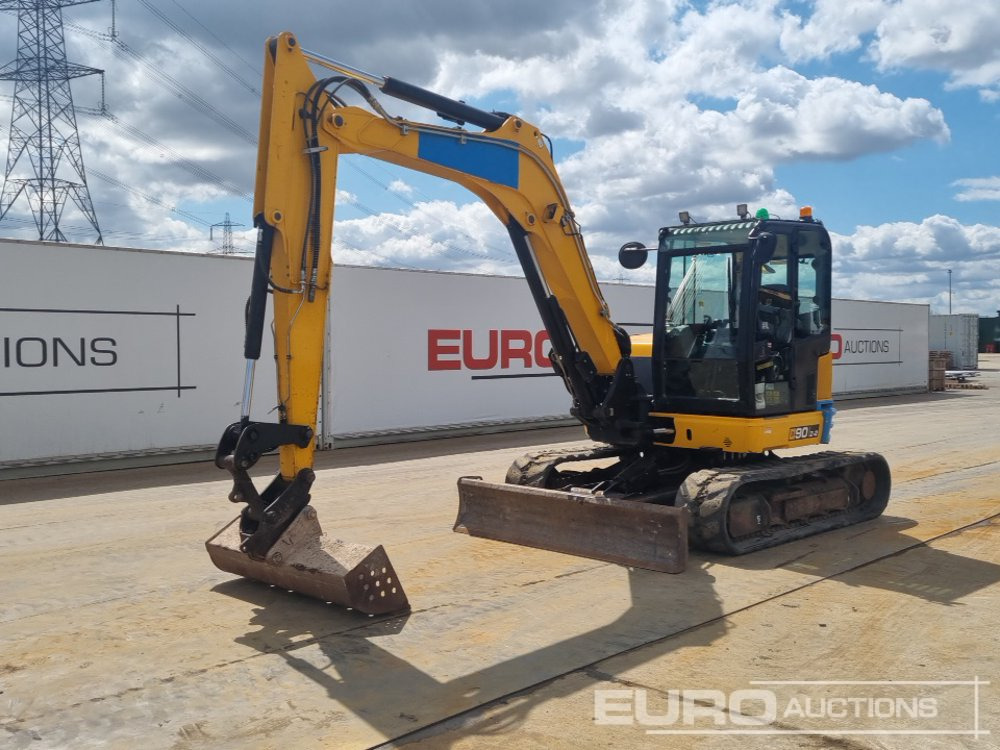 2022 JCB 90Z-2 - حفارة مُصَّغرة: صورة 1 2022 JCB 90Z-2 - حفارة مُصَّغرة: صورة 1