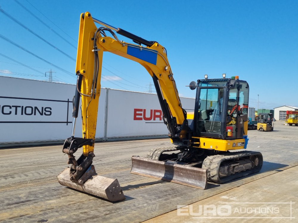2022 JCB 90Z-2 - حفارة مُصَّغرة: صورة 1 2022 JCB 90Z-2 - حفارة مُصَّغرة: صورة 1