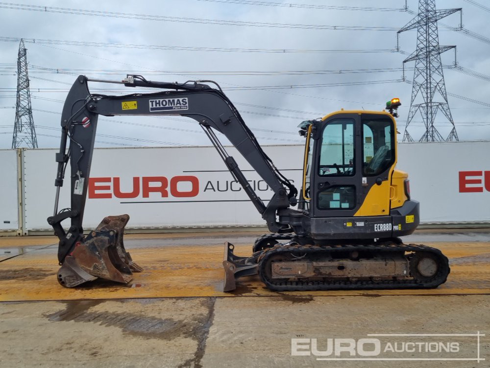 2022 Volvo ECR88D - حفارة مُصَّغرة: صورة 2 2022 Volvo ECR88D - حفارة مُصَّغرة: صورة 2