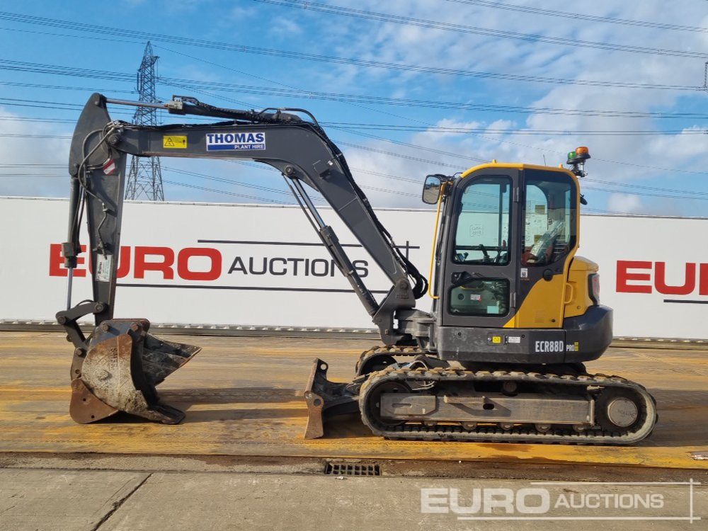 2022 Volvo ECR88D - حفارة مُصَّغرة: صورة 2 2022 Volvo ECR88D - حفارة مُصَّغرة: صورة 2