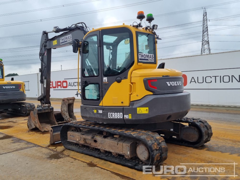 2022 Volvo ECR88D - حفارة مُصَّغرة: صورة 3 2022 Volvo ECR88D - حفارة مُصَّغرة: صورة 3