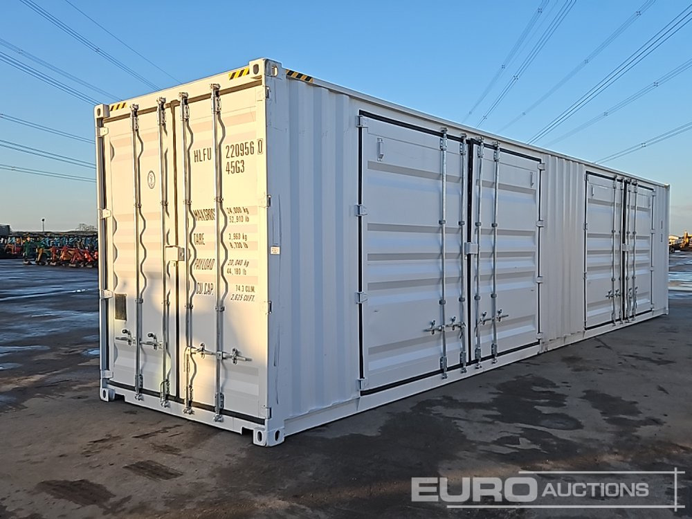 2025 40' x 8' Container, 2 Side Doors, 1 End Door (Cannot Be Reconsigned) - حاوية شحن: صورة 1 2025 40' x 8' Container, 2 Side Doors, 1 End Door (Cannot Be Reconsigned) - حاوية شحن: صورة 1