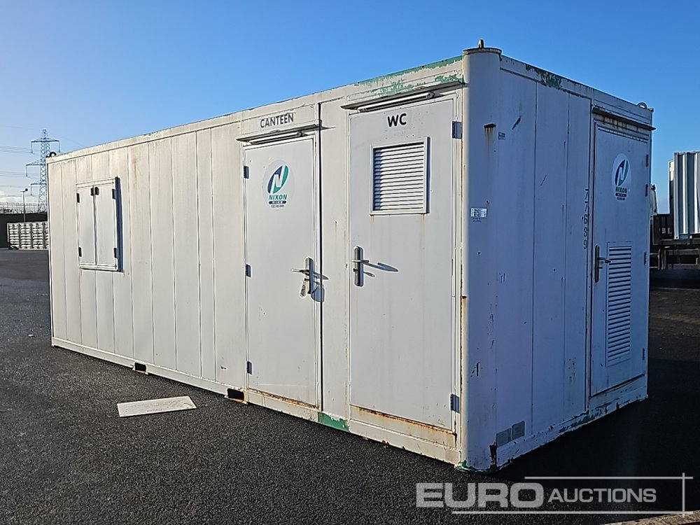 22' Welfare Unit, Canteen, Toilet (Cannot Be Reconsigned) - حاوية شحن: صورة 3 22' Welfare Unit, Canteen, Toilet (Cannot Be Reconsigned) - حاوية شحن: صورة 3