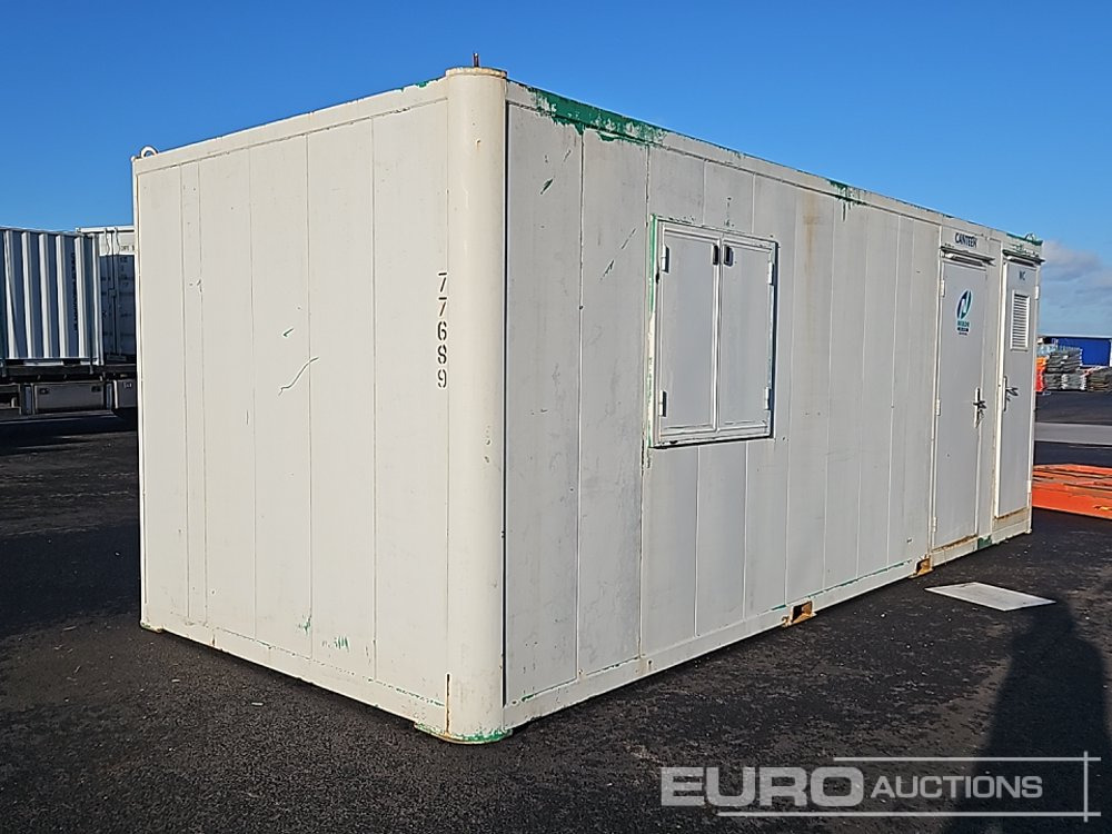 22' Welfare Unit, Canteen, Toilet (Cannot Be Reconsigned) - حاوية شحن: صورة 1 22' Welfare Unit, Canteen, Toilet (Cannot Be Reconsigned) - حاوية شحن: صورة 1