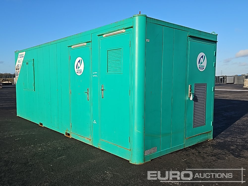 22' Welfare Unit, Canteen, Toilet, Stephill 6kVA Generator (Cannot Be Reconsigned) - حاوية شحن: صورة 3 22' Welfare Unit, Canteen, Toilet, Stephill 6kVA Generator (Cannot Be Reconsigned) - حاوية شحن: صورة 3