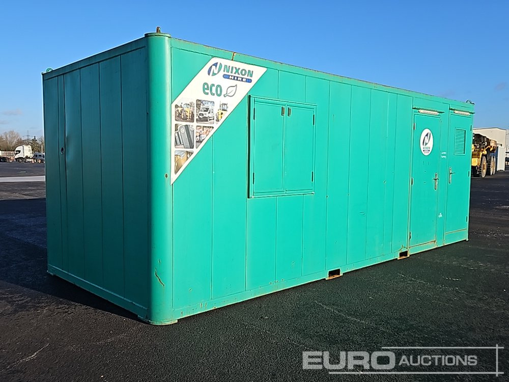 22' Welfare Unit, Canteen, Toilet, Stephill 6kVA Generator (Cannot Be Reconsigned) - حاوية شحن: صورة 1 22' Welfare Unit, Canteen, Toilet, Stephill 6kVA Generator (Cannot Be Reconsigned) - حاوية شحن: صورة 1