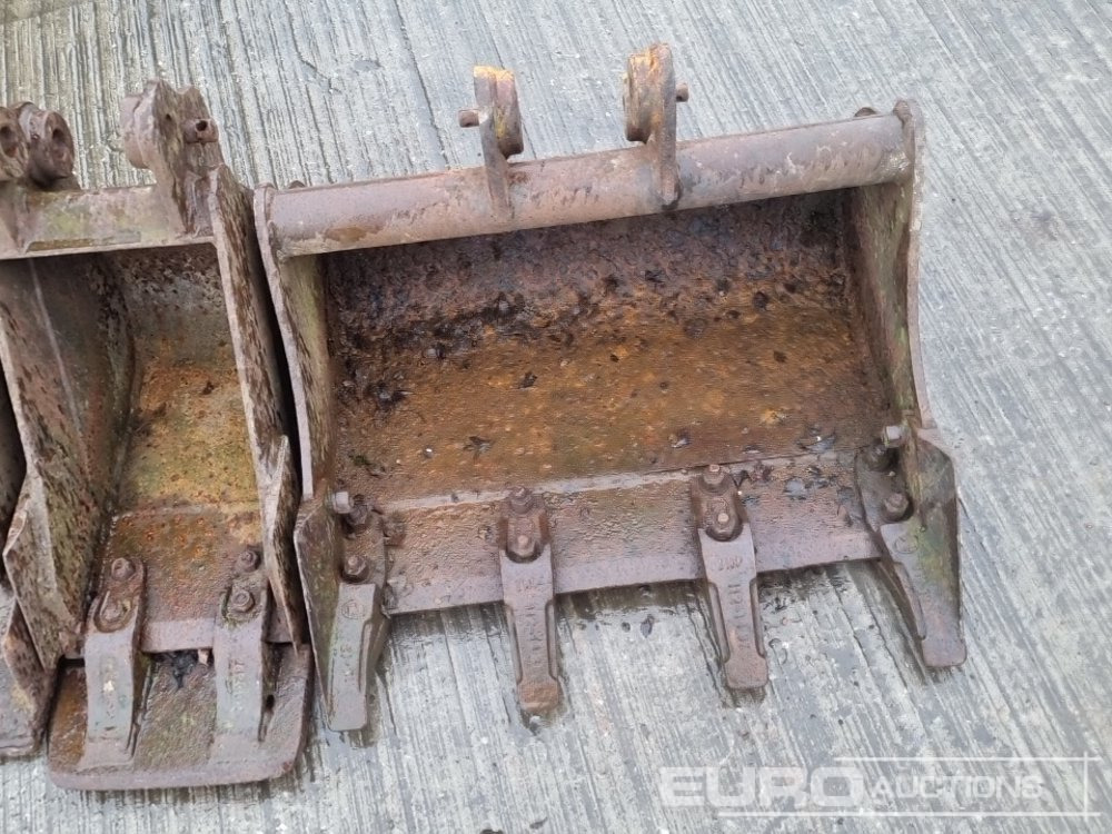 بكت 24", 10", 10" Digging Bucket 25mm Pin to suit Mini Excavator: صورة 12