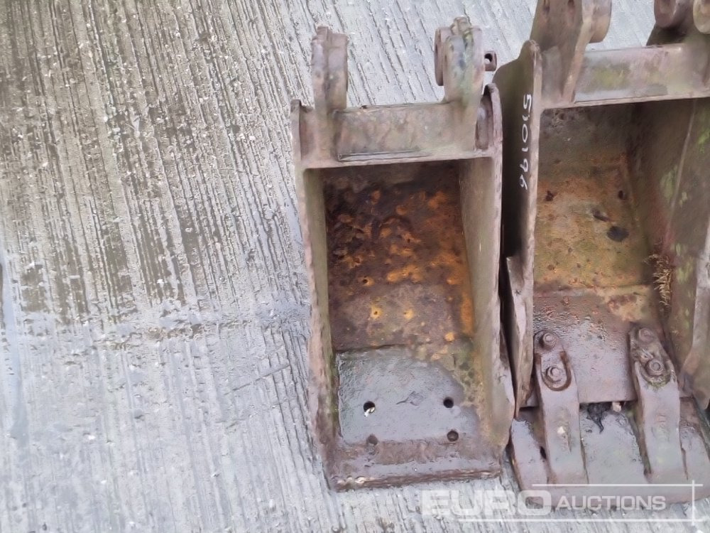 بكت 24", 10", 10" Digging Bucket 25mm Pin to suit Mini Excavator: صورة 8