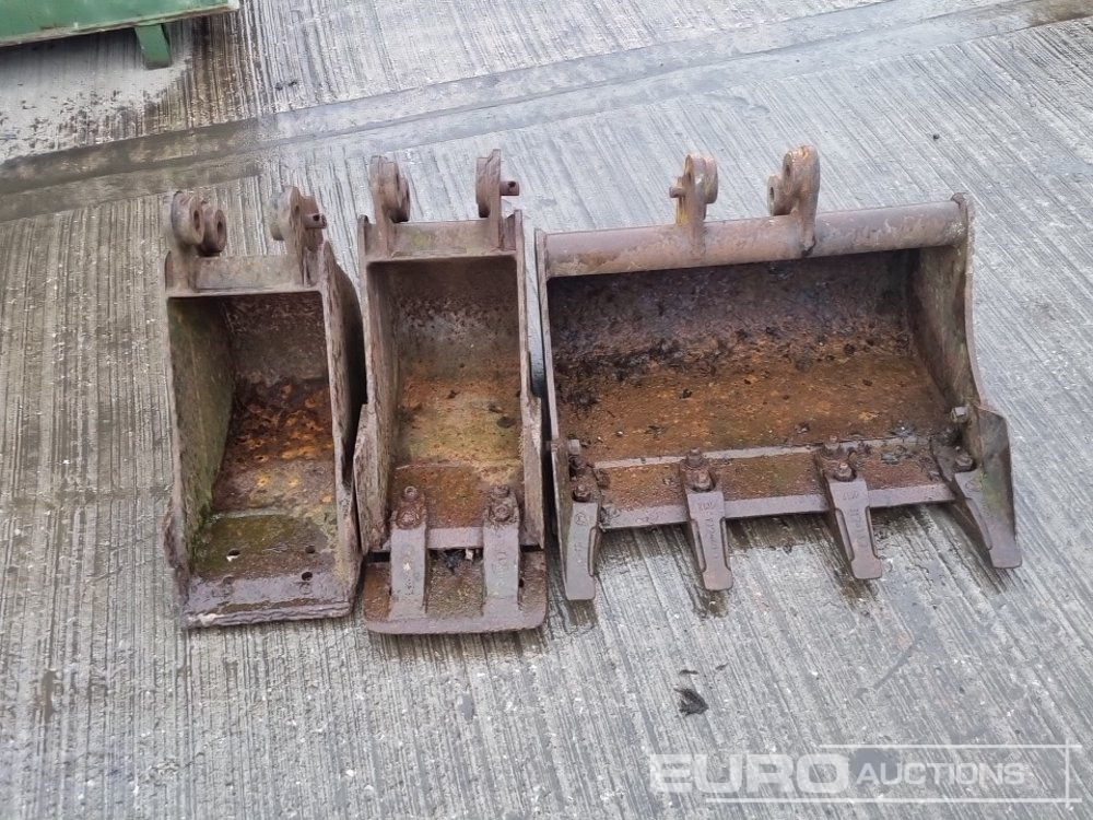 بكت 24", 10", 10" Digging Bucket 25mm Pin to suit Mini Excavator: صورة 7