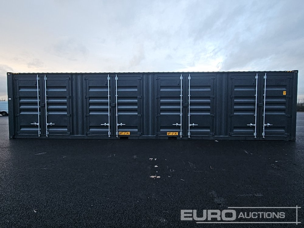 40ft HC Container, 4 Side Doors, 1 End Door (Cannot Be Reconsigned) - حاوية شحن: صورة 2 40ft HC Container, 4 Side Doors, 1 End Door (Cannot Be Reconsigned) - حاوية شحن: صورة 2