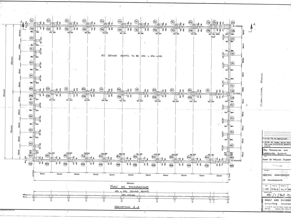66m x 46m Steel Frame Building - حاوية البناء: صورة 1 66m x 46m Steel Frame Building - حاوية البناء: صورة 1