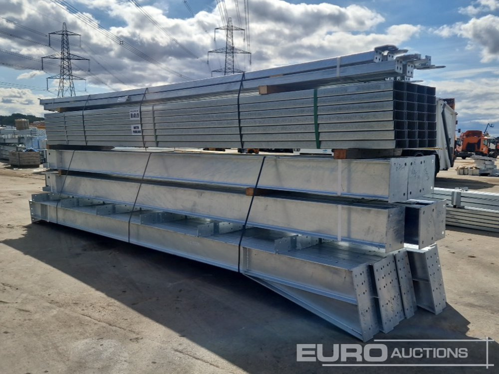 80' x 40' x 20' Galvanised Steel Frame Building - حاوية البناء: صورة 3 80' x 40' x 20' Galvanised Steel Frame Building - حاوية البناء: صورة 3