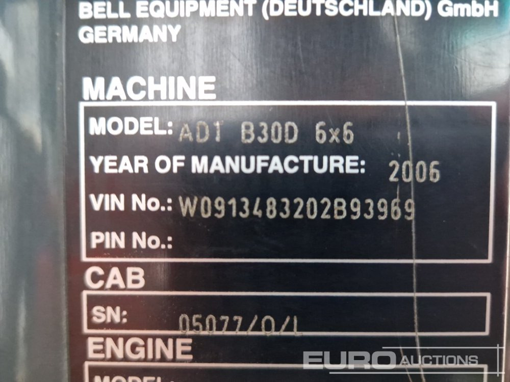 شاحنة قلاب مفصلية Bell B30D: صورة 45