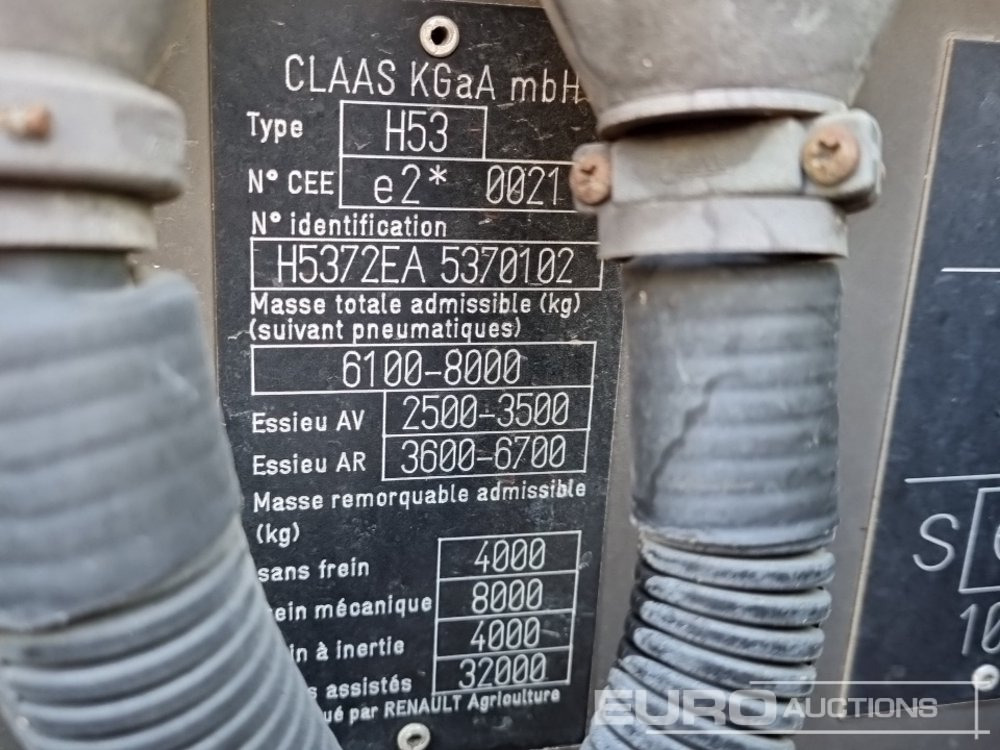 جرار Claas Ares 577 ATZ: صورة 46