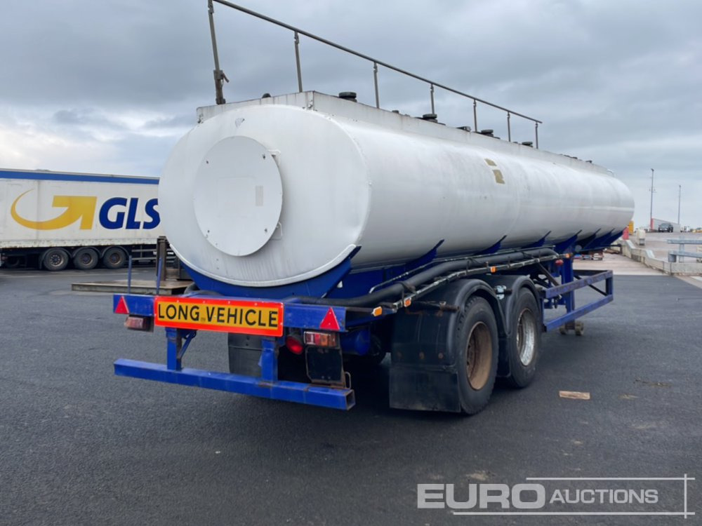 Crane Fruehauf Twin Axle Tanker - نصف مقطورة صهريج: صورة 5 Crane Fruehauf Twin Axle Tanker - نصف مقطورة صهريج: صورة 5