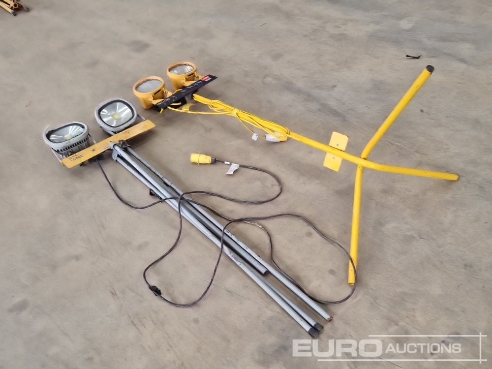 معدات البناء Defender/Elite 110 Volt Tripod Work Light (2 of): صورة 7