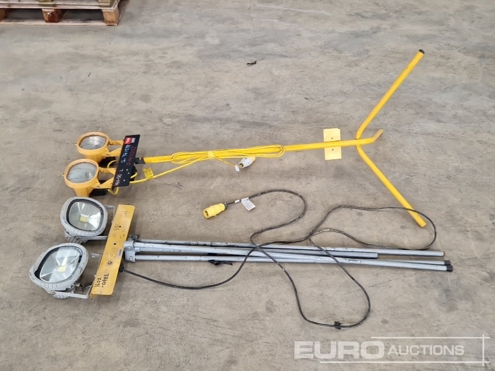 معدات البناء Defender/Elite 110 Volt Tripod Work Light (2 of): صورة 6
