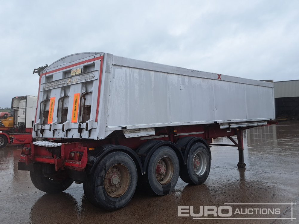 Dennison Tri Axle Bulk Tipping Trailer,Roll Over Cover - قلابة نصف مقطورة نصف مقطورة قلابة: صورة 5 Dennison Tri Axle Bulk Tipping Trailer,Roll Over Cover - قلابة نصف مقطورة نصف مقطورة قلابة: صورة 5